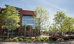 Exterior of campus building at Willow Creek.